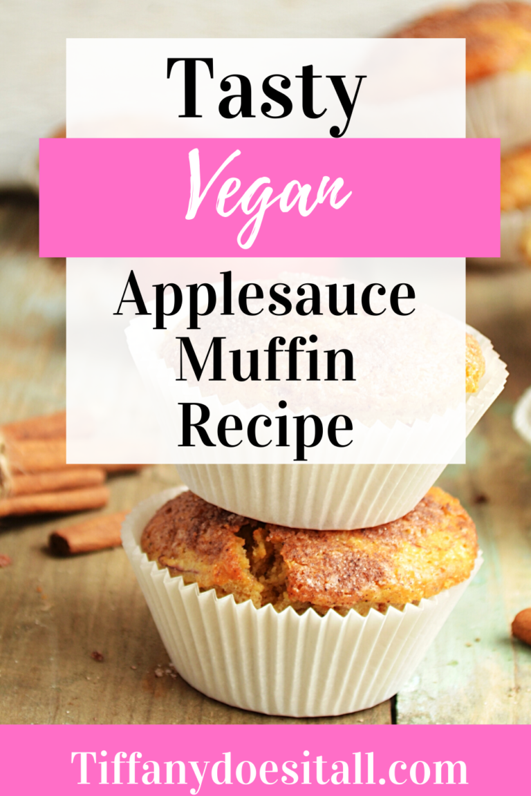 Tasty Vegan Applesauce Muffin Recipe Tiffany Does It All