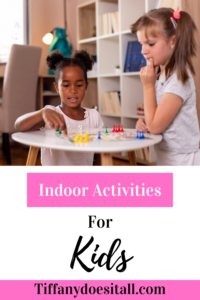 Indoor Activities for Preschoolers - https://tiffanydoesitall.com/indoor-activities-for-preschoolers/ ‎