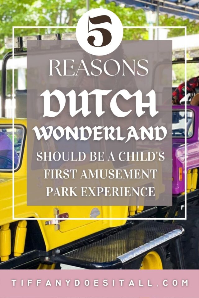 Pin 5 reasons Dutch Wonderland should be a child's first amusement park experience