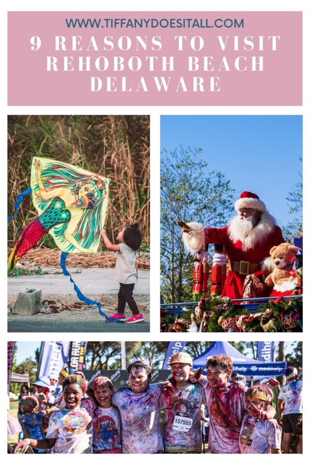 Whether it's the Sea Witch Festival, Christmas parade, or Color Run, Rehoboth has fun activities for families all year long. Check out my top 9 activities for families.