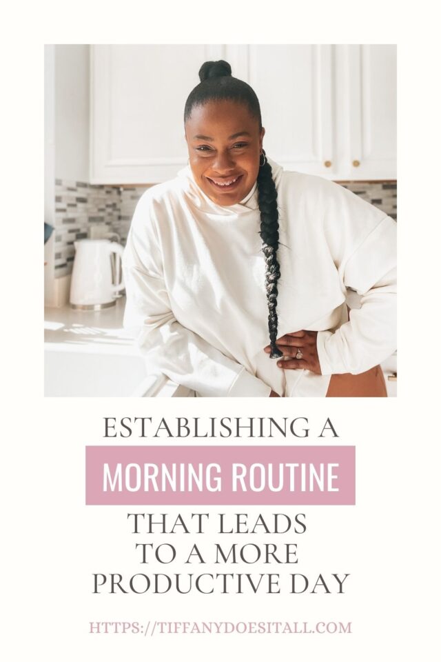 Having a morning routine will help you have a more productive day. Check out my morning routine that helps to reach my goals consistently.