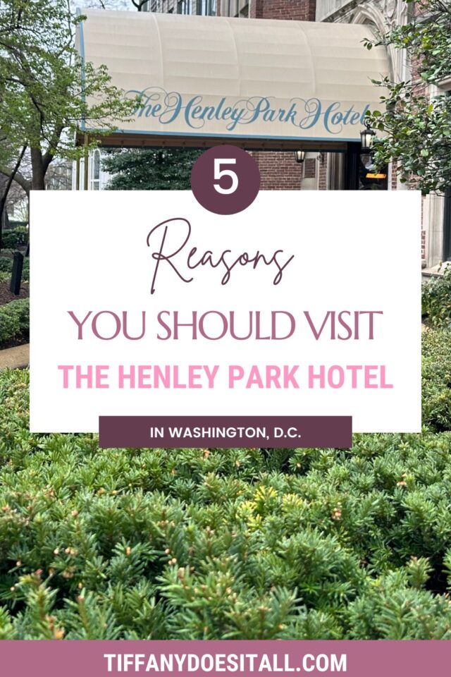 5 REASONS TO VISIT THE HENLEY PARK HOTEL