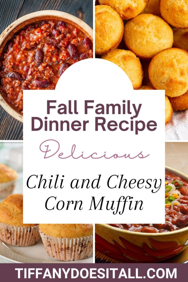 Are you looking for a fall dinner idea that will excite your family? Look no further than this Classic Chili paired with Cheesy Cornbread Muffins – a fall family friendly dinner that celebrates the traditional flavors of a well-loved comfort dish. 