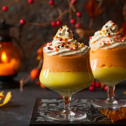 Candy Corn Parfait