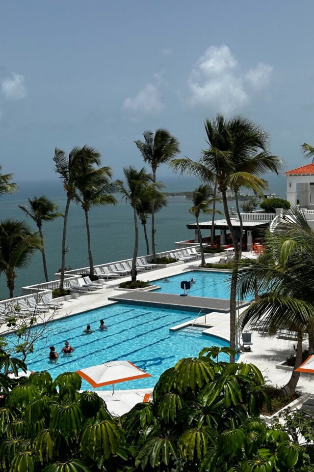 Pool Views from the El Conquistador Resort in Puerto Rico