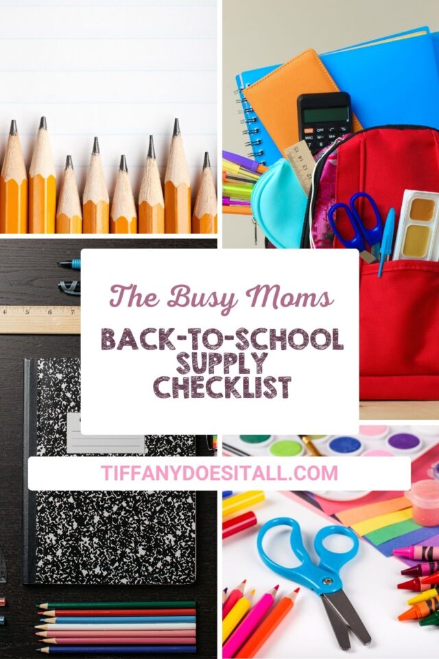 Are you overwhelmed by back to school shopping? No worries, this is the ultimate back to school supply checklist with everything your child needs to thrive at school and at home this school year.