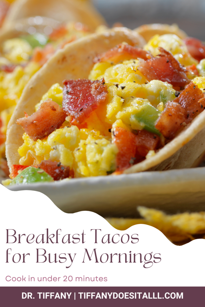 Quick & Healthy Breakfast Tacos for Kids – Perfect for Working MomsLooking for a nutritious breakfast that’s quick to make and kid-approved? Try these breakfast tacos! Ready in under 20 minutes, they’re perfect for busy mornings. Made with whole wheat tortillas, scrambled eggs, black beans, avocado, cherry tomatoes, and spinach, they’re packed with protein, fiber, and healthy fats. Customize with your kids' favorite veggies and optional toppings like salsa or Greek yogurt. This recipe is not only delicious but also a great way to start the day with a balanced meal. Ideal for working moms who need a fast, healthy breakfast solution. Follow the easy steps and enjoy a nutritious start to your day! Check out the full recipe on my blog and discover more quick and healthy breakfast ideas. #BreakfastTacos #HealthyBreakfast #WorkingMoms #KidApproved #QuickRecipes #EasyMeals #HealthyEating #MorningRoutine #MomLife #NutritiousBreakfast