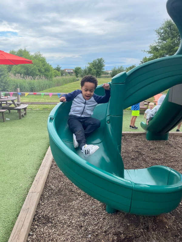 Crooked Hammock Brewery playground in Middletown, Delaware