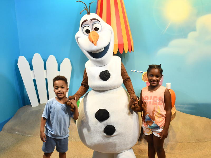 Fun with Olaf at Disney World!