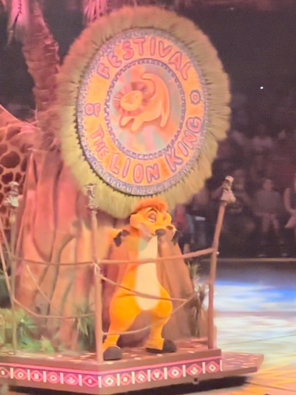 Timon from Festival of the Lion King