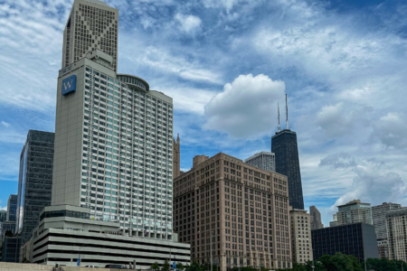 W Lakeshore from Ohio Street Beach