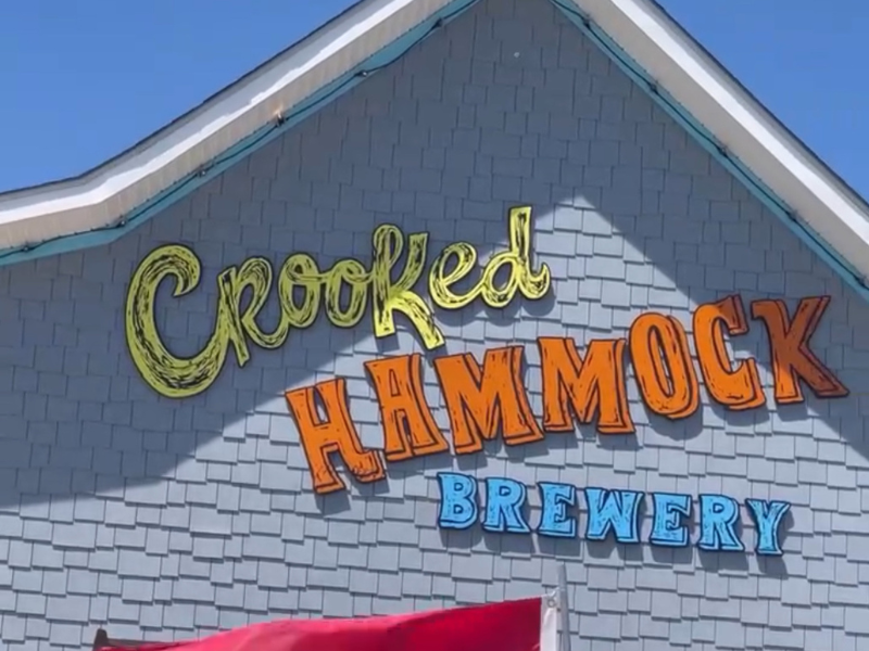 Crooked Hammock Brewery Sign