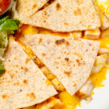 BBQ Chicken Quesadilla's are an easy dinner idea that is perfect for weeknights