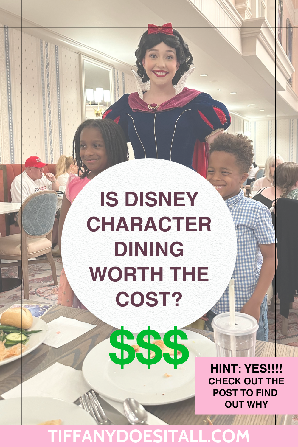 Is Disney character dining worth the splurge? 🌟 Explore the magic of dining with characters at 1900 Park Fare, Crystal Palace, and Hollywood & Vine. Discover the benefits, costs, and why it might just be the highlight of your Disney World trip! Click to read more!