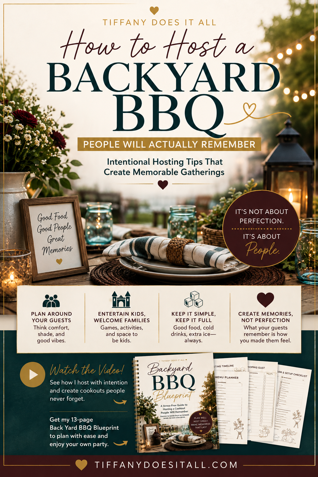 How to Host a Backyard BBQ Without the Stress