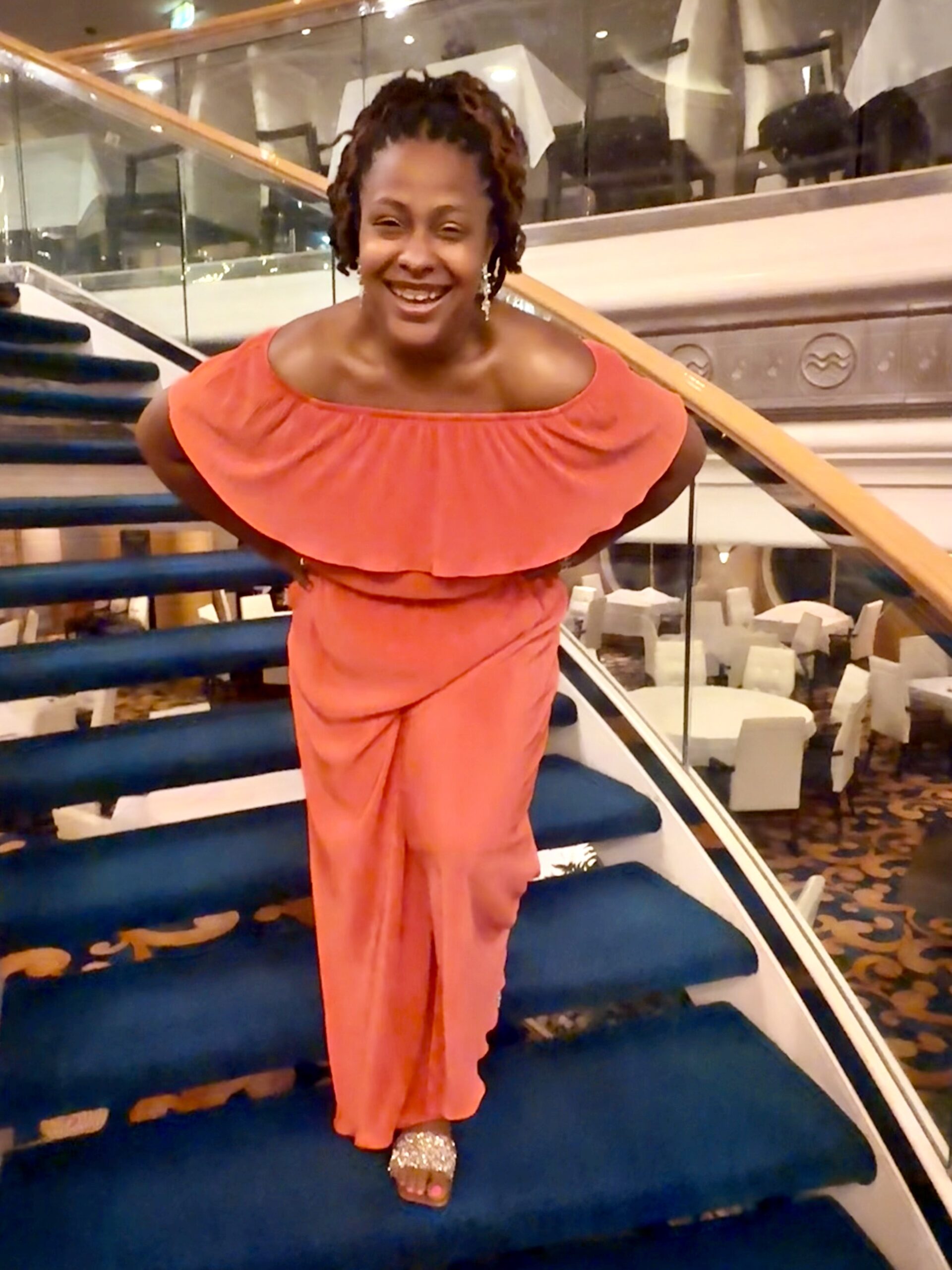 Tiffany Harrison Laughing